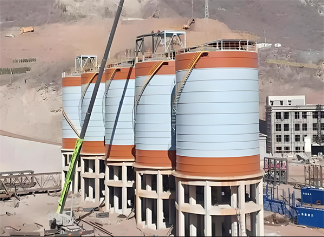 阿荣高架钢板仓